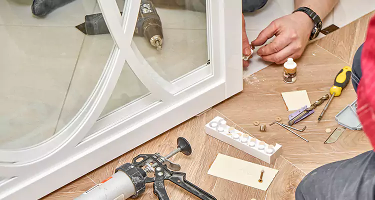 Interior Patio Door Casing Repair in Naples, FL