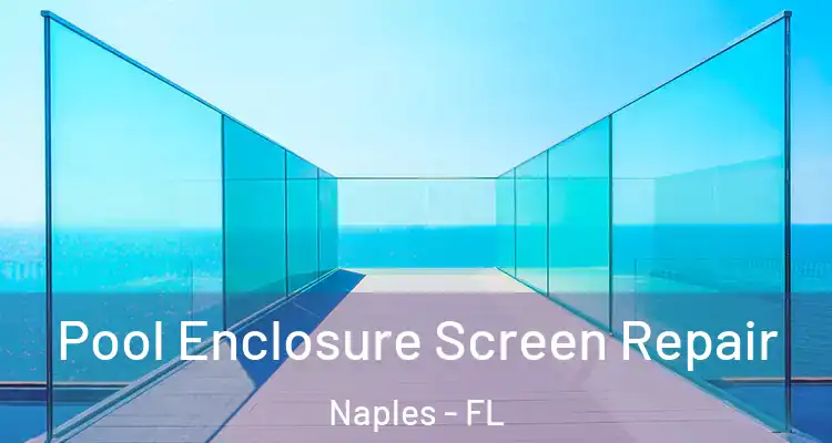  Pool Enclosure Screen Repair Naples - FL