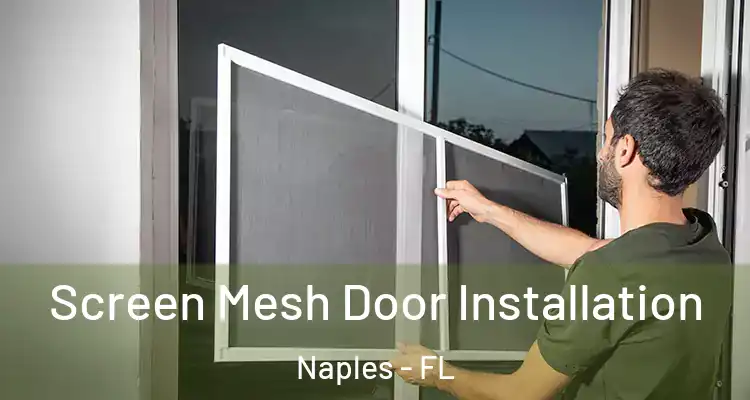  Screen Mesh Door Installation Naples - FL